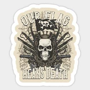 Our Flag Means Death Sticker